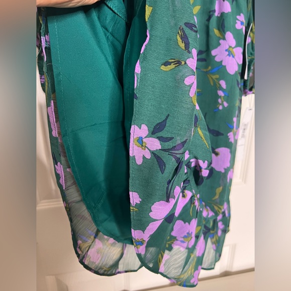 👗NWT! Maggy London Green Floral Dress - Picture 12 of 13